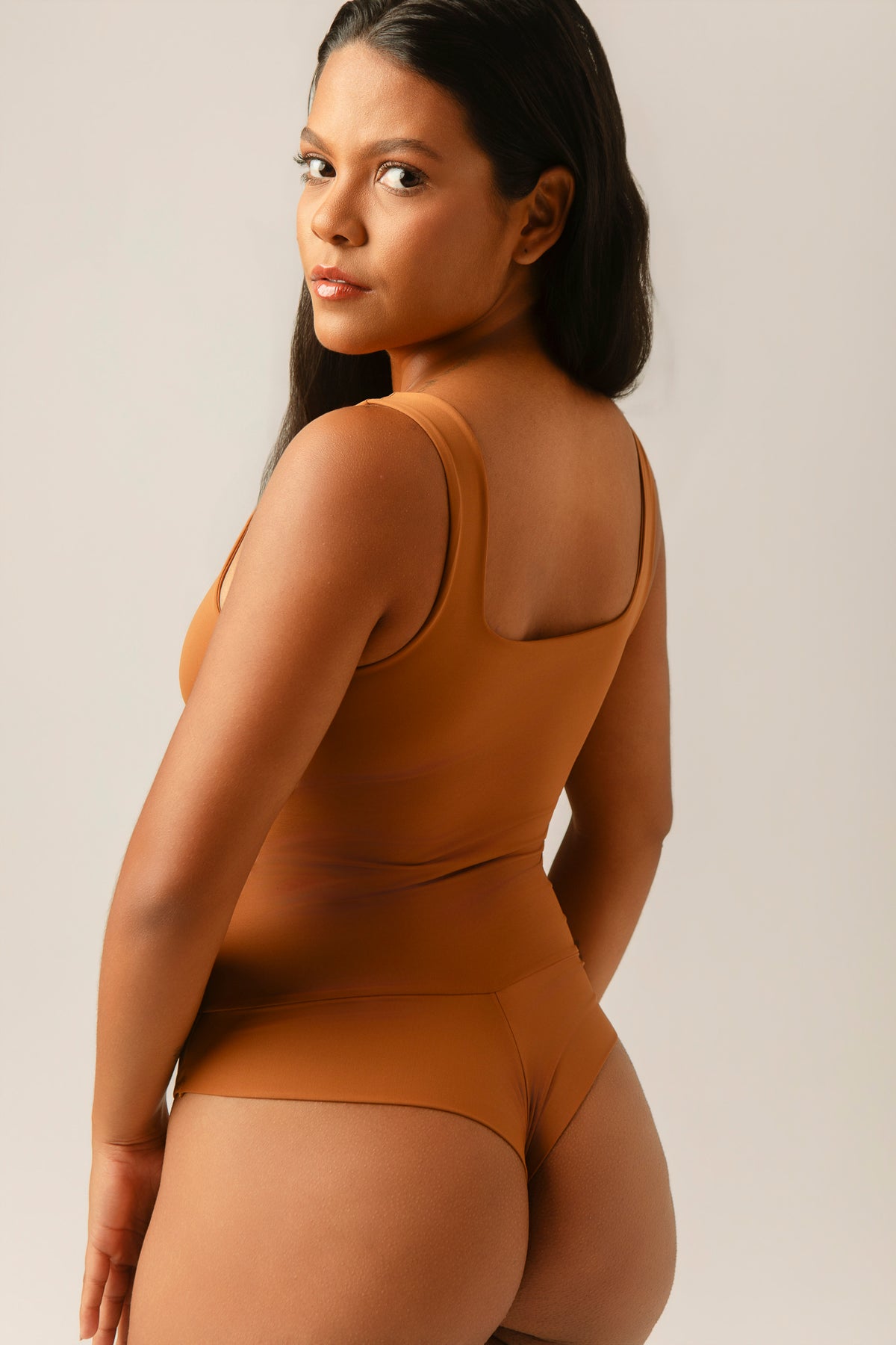 Body Feminino Decote Quadrado Microfibra Tiete