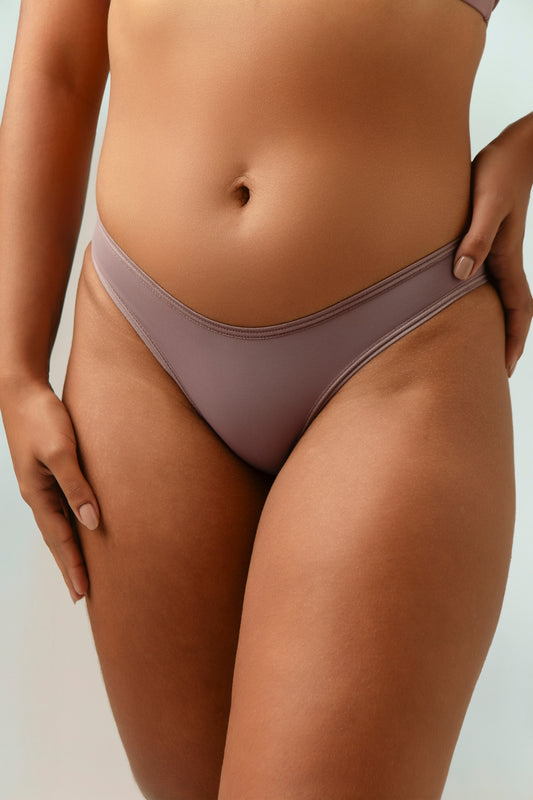 Calcinha Tanga Microfibra Forro Algodão Tulipero